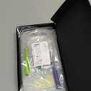 eXtremeRate Glow in Dark - Green DIY Replacement Shell for Nintendo Switch Lite, NSL Handheld Controller Housing with Screen Protector, Custom Case Cover for Nintendo Switch Lite