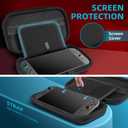 6 x TiMOVO Carrying Case for Nintendo Switch 2 (2025), Large Capacity Protective Hard Shell Portable Travel Case Pouch for Switch 2, with 10 Game Card Slots and Pockets for Console & Accessories, Black