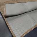 KOZYFLY Boho Runners for Hallways 2x5 ft Washable Kitchen Runner Non Slip Rubber Backed Hall Runners Cotton Entryway Runner Rugs Floor Carpet for Indoor Backdoor Bedroom Kitchen, Tan/Orange/Brown