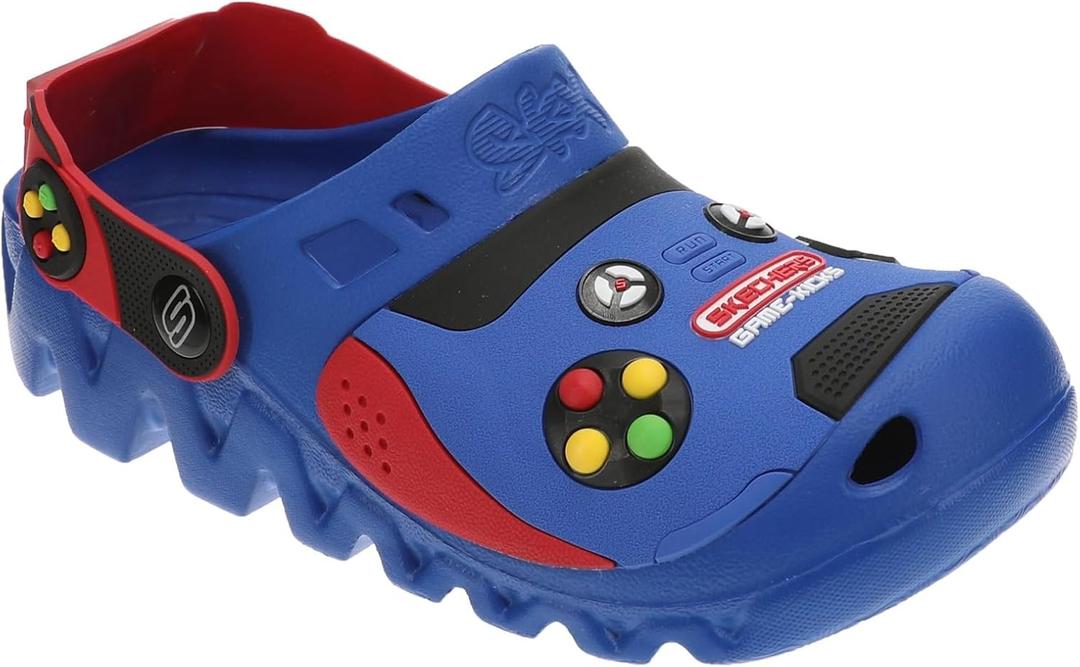Skechers Boys Zaggle-Hydro-pointz (2 Little Kid, Blue/Red)