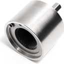 3/4" Full-Metal Copper Pipe Cleaner, Tube Cleaning Brush for Drill with Replaceable Brushes, for Professional Plumbers and Industrial Purposes