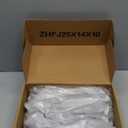 10 Pack Brushed Nickel Cabinet Handles, 3 Inch Hole Center Pulls, Kitchen Cabinet Handles Square Drawer Pulls for Kitchen Bathroom Bedroom (Black)