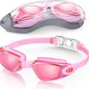 2 x Aegend Swim Goggles, Swimming Goggles No Leaking Full Protection Adult Men Women Youth