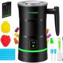 VIVOSUN Gummy Maker Machine, Hands-Free Candy Maker, Oil Infused Edible Mixer with Dual Rotor, Food-Grade Stainless Steel Pot and Silicone Molds, for Gummies Bear, DIY Candies, Party Treats