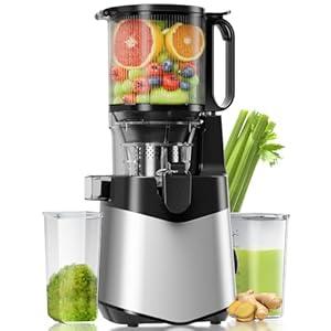Juicer with Extra Large Feed Chute Fit Whole Fruits & Vegetables
