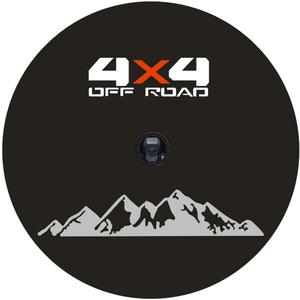 for Jeep Spare Tire Cover with Camera Hole, Camera Hole Position Holder, Spare Wheel Protector fit for Wrangler Compass (L Size: 245/75R16, 255/70R17, 265/50R20)