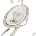 Maxi-Cosi Cassia Baby Swings for Infants: Smart Portable Baby Swing with Music, Lightweight & Foldable Baby Swing, 360 Rotation Infant Swing, Classic Oat