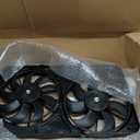 munirater Dual Radiator Cooling Fan Assembly Replacement for Malibu 2013-2015 Replacement for Malibu Limited 2.5L 2016