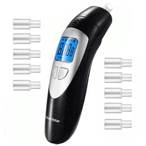 Ketosis Mete Professional Ketosis Breath Analyzer for Ketone Testing & Monitoring, Home Ketone Breath Meter, Keto Test Ketosis, Ketone Monitoring Breathalyzer with 10 Mouthpieces