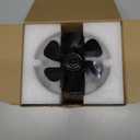 Wood Stove Fan with Magnet: Fireplace Fan for Wood Burning Stoves, Heat Powered Pipe Fireplace Fan Quiet Warm Air Circulation for Log Burner/Camping Hot Tent Stove