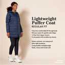 Amazon Essentials Women's Lightweight Water-Resistant Packable Puffer Coat Outerwear, -olive, XX-Large