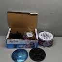 Toy Drum Set for Toddlers Upgrade Drums Kit Kids Jazz Drum Set with Stool, 5 Drums Percussion Musical Instruments Toys for 3 4 5 Year Old Boys Girls Gifts (Blue)