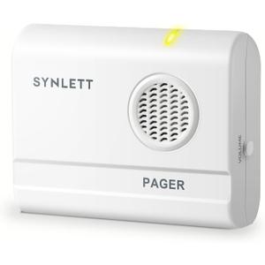 Portable Caregiver Pager Replacement Receiver ONLY Accessory Simple Alert System - (Call Button and Other accesories NOT Included) Must BE PAIRED to Component to Function