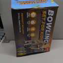 Kids Bowling Set - 10 Colorful Plastic Pins & 2 Lightweight Bowling Balls - Family Fun Indoor & Outdoor Toddler Bowling Set Game for Boys & Girls, Educational & Active Play Toy, Birthday Gift Ages 3+