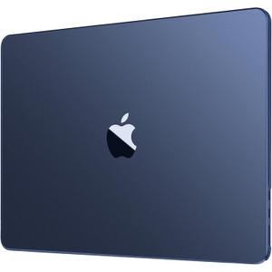 Macaset for MacBook Air 13 inch Case (M5/M4/M3/M2, 20262022 A3449 A3240 A3113 A2681), True to Original Color Lightweight, Scratch & Fingerprint Resistant Hard Shell Midnight Clear