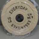 BalanceFrom Color Coded 2-Inch Olympic Bumper Plate Weight Plate with Steel Hub, Pair or Set
