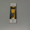 ULTIMAL Compatible witch Apple Watch 3/2/1 Series 11/10/9/8/7/6/5/4/SE/SE2/SE3,Nylon Stars-Stripes Flag Woven Strap for men 49mm 46mm 45mm 44mm (Yellow)