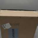 Carhartt Men's Loose Fit Washed Duck Insulated Bib Overall (XX-Large, Black)