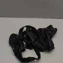 Varku Dog Suspender Boots,Waterproof Dog Leggings Winter Boots with Non-Slip&Dirty Sole,Adjustable Strap,Black Polyester All-Season Outdoor Protection