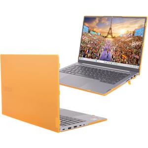 mCover Case ONLY Compatible for 2023~2025 14" Lenovo ThinkBook 14 G6 / G7 Series Windows Notebook PC (NOT Working with Other Lenovo Models) - Orange