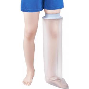 Waterproof Kids Full Leg Cast Cover for Showering Cast Covers for Shower Leg Kids Child Reusable Cast Bag for Shower Leg Cast Protector for Leg, Foot, Knee, Ankle Wound
