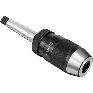 uxcell Keyless Drill Chuck MT2 Morse Taper Mount Adjustable 1/32"-1/2" (1mm-13mm) 3-Jaw for Lathes Milling Drilling Machine