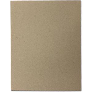 30pt 11" x 17" Chipboard - Brown Kraft Cardboard - 50 Pieces