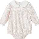 pureborn Baby Girls Boys Bodysuit Super Soft Cotton Romper 3- 6 Months