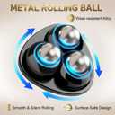 Appliance Casters - Furniture Sliders & Appliance Rollers for Kitchen, Coffee Machine, Blender, Oven Countertop Sliding (Black, 16pcs)