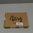 70s Disco Afro Curly Wig for Men - Short Fluffy Black Synthetic Wig for Halloween, 70s Party, Cosplay, Retro Costume (Black)