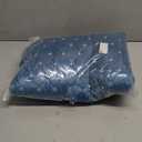 Cosy Solid Colour Non-Slip Couch Cover (Blue 1 x 110 cm)