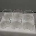 6 Pack Glass Cylinder Vase for Table Centerpieces, 6 Inch Clear Glass Flower Vases Bulk Glass Hurricane Candle Holder Small Floral Vases for Table, Floating Candle Vase for Wedding Home Dcor