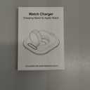 for Apple Watch Magnetic Charging Dock - Fast Magnetic Charger Stand, Compatible with Apple Watch Series 2/3/4/5/6/7/8/9/10/Ultra 1 2, Supports Nightstand Mode, Portable Design for Travel (Marble Purple)