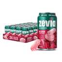 Zevia Zero Sugar Soda, Dr. Zevia, 12 oz Cans (24-Pack) Naturally Sweetened, Zero Calorie Sugar Free Soda - Non-GMO Project Verified, Gluten-Free, Vegan (EXP 10/20/27)