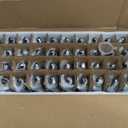48 Pack 1/2oz Black Glass Dropper Bottles, Eye Dropper Bottles with Glass Droppers for Essential Oils, Perfumes(15ml, Black)-Maybe 15ml CLear