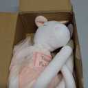 Bearington Collection Tooth Fairy Tooth Holder Plush Pillow for Girls  Hanging Doll for Bed, Door, Nightstand - Unicorn Twinkles 14"