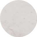 Round Marble Cheese/Cutting Board (8"L x 8"W, White)