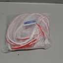 White Rubber Weather Stripping Door Seal Strip, D Shape Door Weather Seal Strip, Self-Adhesive Soundproofing Frame Insulation Tape for Doors Frame/Window Seal,Blocks Cold Drafts Noise (33 feet)