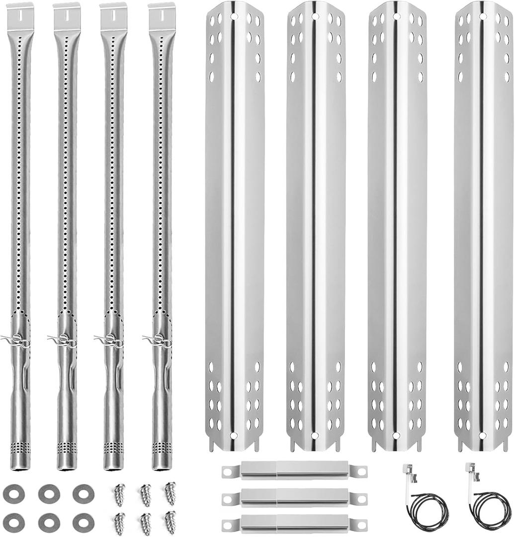 Grill Replacement Parts for Charbroil Preformance 4 Burner Grills 463342119 463377319 463332718 463673017 463376018P2,Char-broil 463342119 Replacement Parts,Heat Plate for char-broil 4 Burner Grill