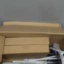 OUSHENG LED Outdoor Christmas Tree Light Show Decorations, Outside Lighted Cone Xmas Decor with Star Toppers for Yard Porch Backyard Patio, 4 Colors, 3ft 4ft 5ft