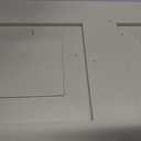 12"W x 61"H Americraft Two Equal Flat Panel Exterior Real Wood Shutters (Per Pair), Natural Twine