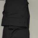 QPNGRP Men's Golf Pants 30"/32"/34" Inseam Lightweight Stretch Work Dress Pants (28W x 30L, Black)