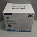 BIRDLEGEND Bird Feeder with Camera Solar Powered, 2K Portrait Live Free AI Forever Instant Arrival Alerts with 64GB Card, Smart Camera Birds Feeders Wireless Outdoor Gift for Bird Lover, 2.4G WiFi