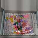 Cheer Pins for Backpack Cheer Stuff Kit 70 White Colored Clothes Pins with Mini Resin Ducks Bows Letter Beads Team Cheerleaders Gifts Bulk Pin Me Ribbon for Bag Decorations Competition Spirit Clips