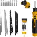 16-In-1 Multi Blades Hand Saw With Screw Driver (Manual Saw, Not Electric). For Cut Wood, Metel, Plastic, Sheetrock, Dry Wall Saw, Plywood, Sheetrock Saw. Portable Hand Saw, Screw Driver