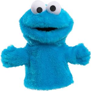 Sesame Street Cookie Monster 9-inch Hand Puppet, Preschool Pretend Play, Kids Toys for Ages 18 Month by Just Play
