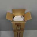 LUCKUP Cordless Zebra Blinds Roller Shades for Window-Dual Layer Sheer Blinds Light Control with Valance Day Night Privacy Light Filtering Fabric, 19" W x 72" H, Black