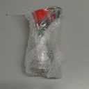 Plastic Hummingbird Feeder - 22oz Leakproof Outdoor, 6 Bee-Proof Ports with Ant Moat, Wide Mouth Easy Clean, Hanging Hook for Trees or Decks