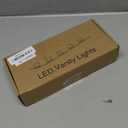 LED Vanity Lights For Mirror, Vanity Lights Stick on with 10 Dimmable Bulbs, 3000K 4000K 6500K & 10 Level Brightness Adjustable, USB Cable, Hollywood Mirror Lights for Makeup Dressing Room Bathroom