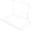 ClearBags Crystal Clear Greeting Card Boxes, 25 Pack, Box Case for Cards, Envelopes, Party Favors, Treats, Photo Storage, Gift Holder, Stationery Organizer, Small Business Packaging & Supplies, FB1A (A7 | For 8 card sets)